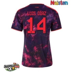 Bayern Munich Luis Diaz #14 Kolmaspaita Naisten 2026-27 Lyhythihainen